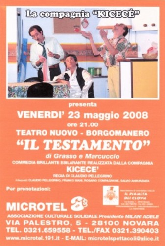 LOCANDINA IL TESTAMENTO